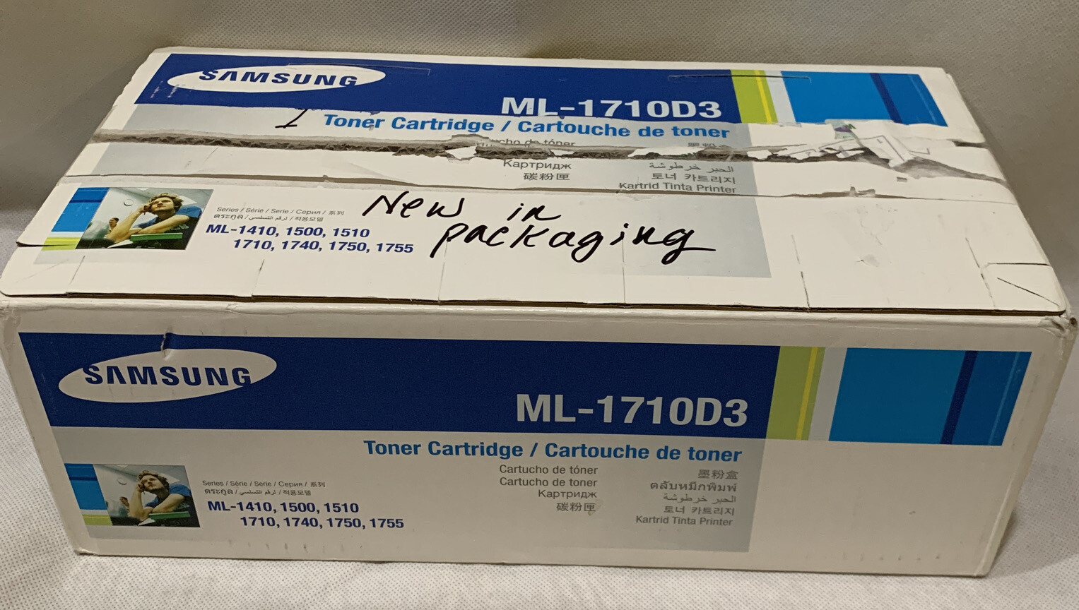 Sealed Toner/open Box Samsung ML-1710D3 Black Toner Cartridge - Genuine OEM