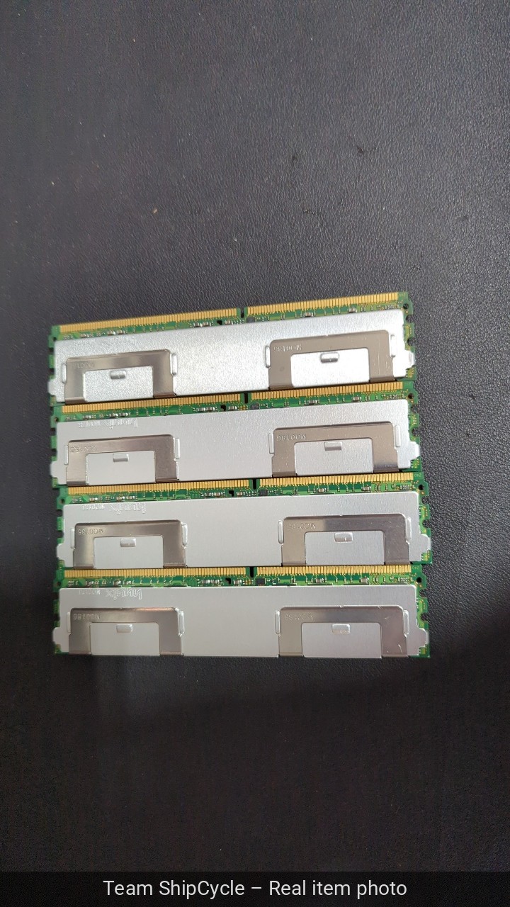 U65762 Hynix 32GB 8X4GB 2Rx4 PC25300F55511 ECC Server Memory  Tested G2U