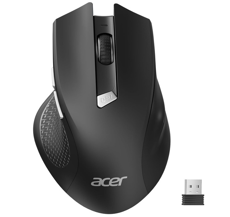 NEW Acer Wireless Mouse OMR266 – Adjustable DPI 800/1200/1600 w/ USB Receiver