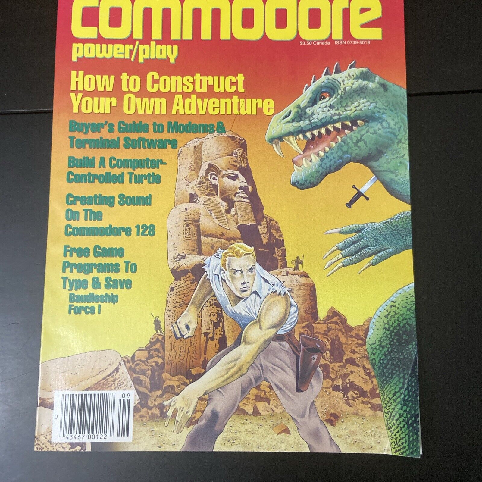 Vintage Commodore Power/Play Commodore Microcomputers Magazines 1985 Power Play