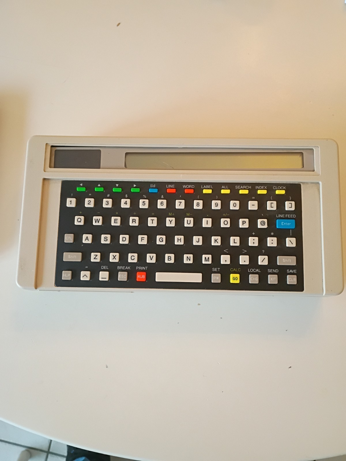 Vintage IXO TC200/TC220 Telecomputer Terminal-rare 1982 Pocket Computer (Parts)
