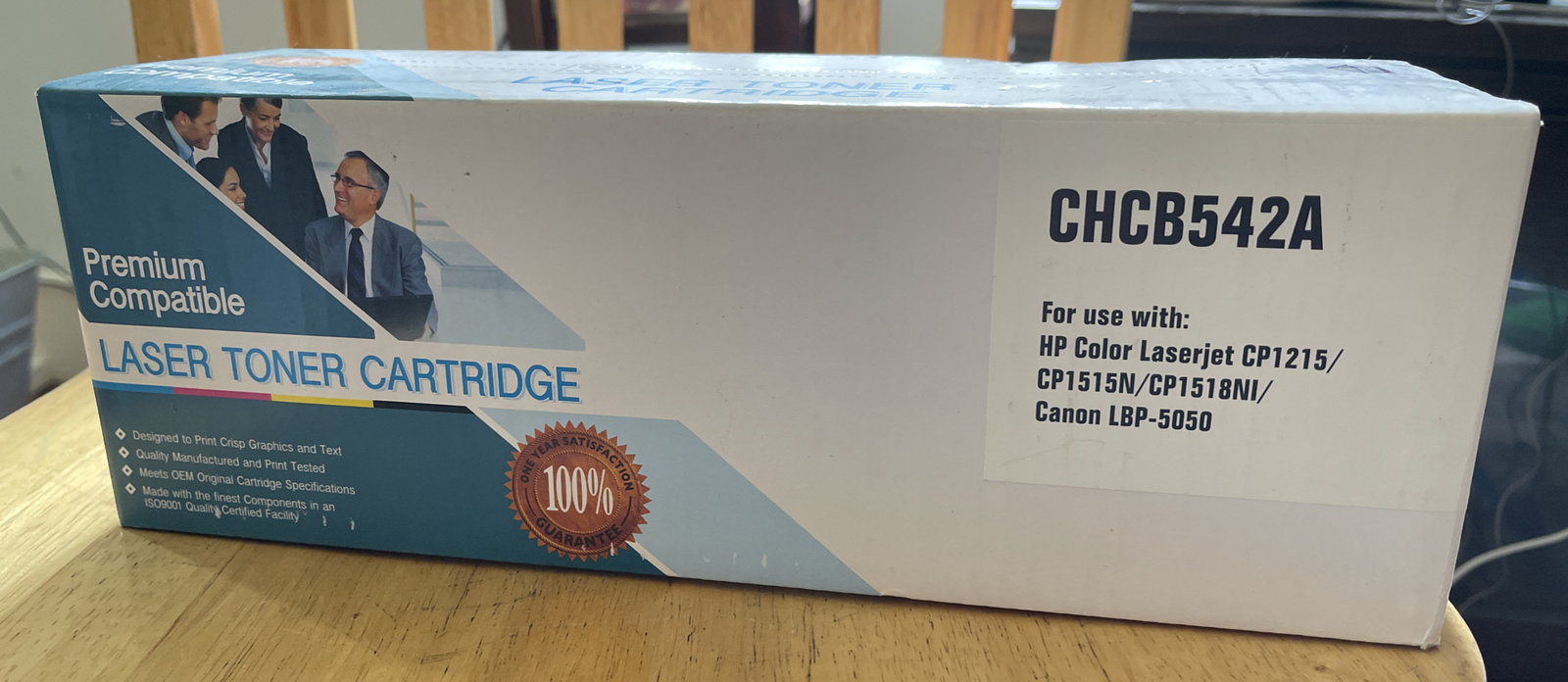 Premium Compatible CHCB542A Laser Toner Cartridge Yellow Color NEW Printer