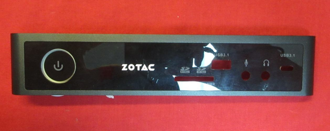 ZOTAC MINI PC ZBOX-EN51050 POWER BUTTON BEZEL 23A-BB282-10F USED