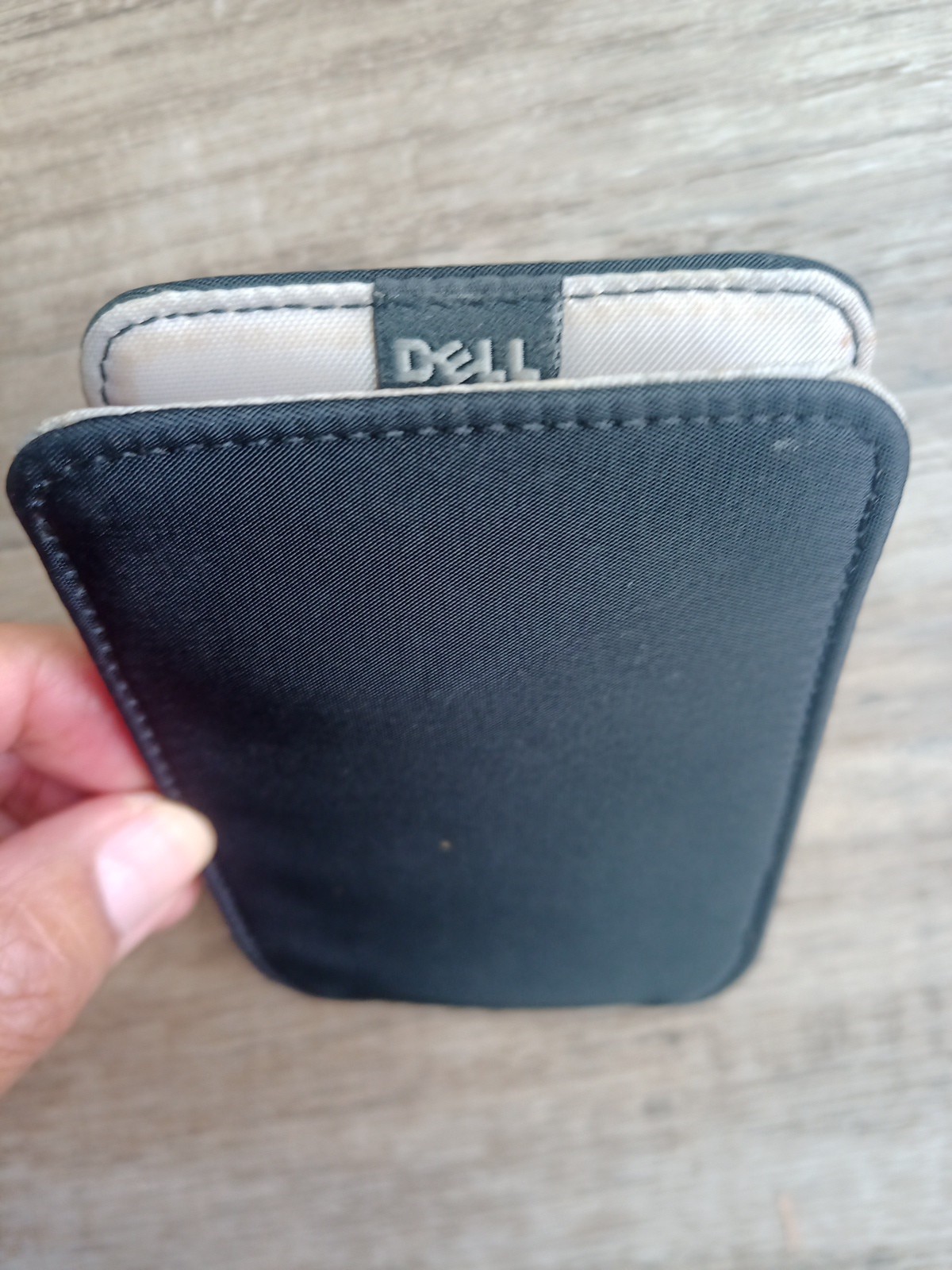 Genuine Dell PDA H5707 Slip Case, Axim X50 X50v X51 Microfiber, Black