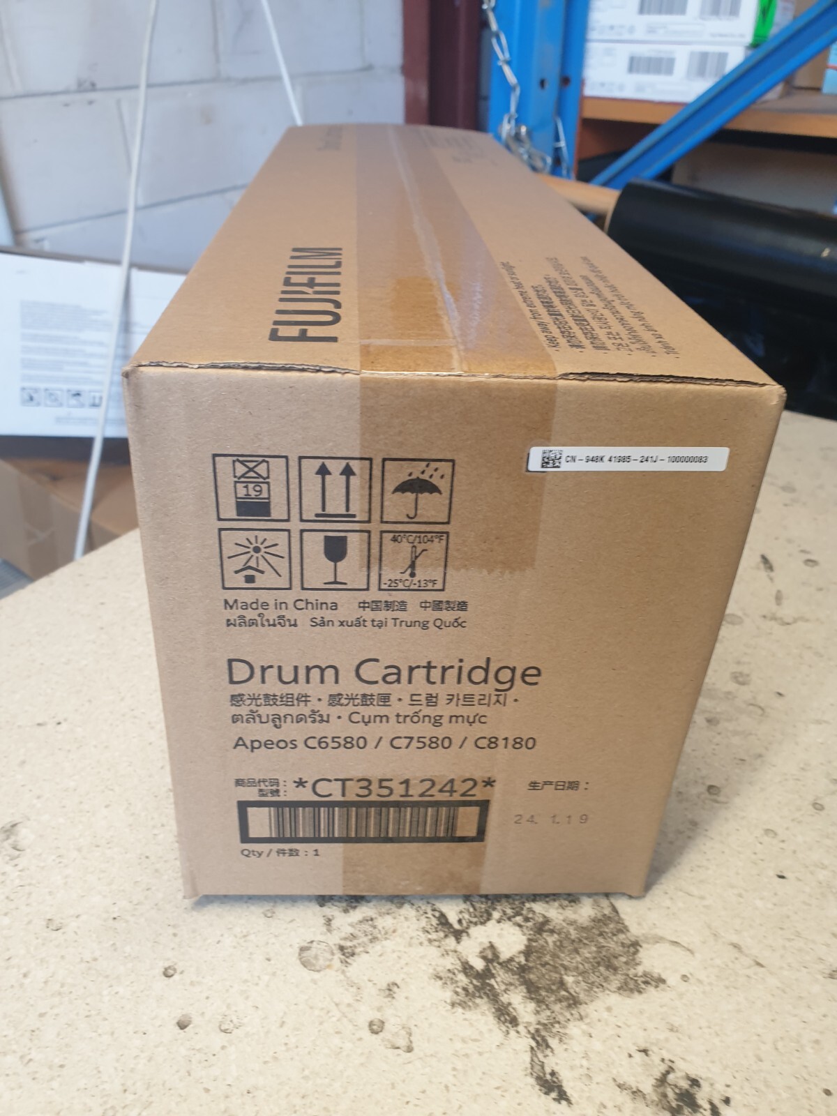 Genuine Fujifilm CT351242 Drum for Apeos C6580 / C7580 / C8180 Brand New