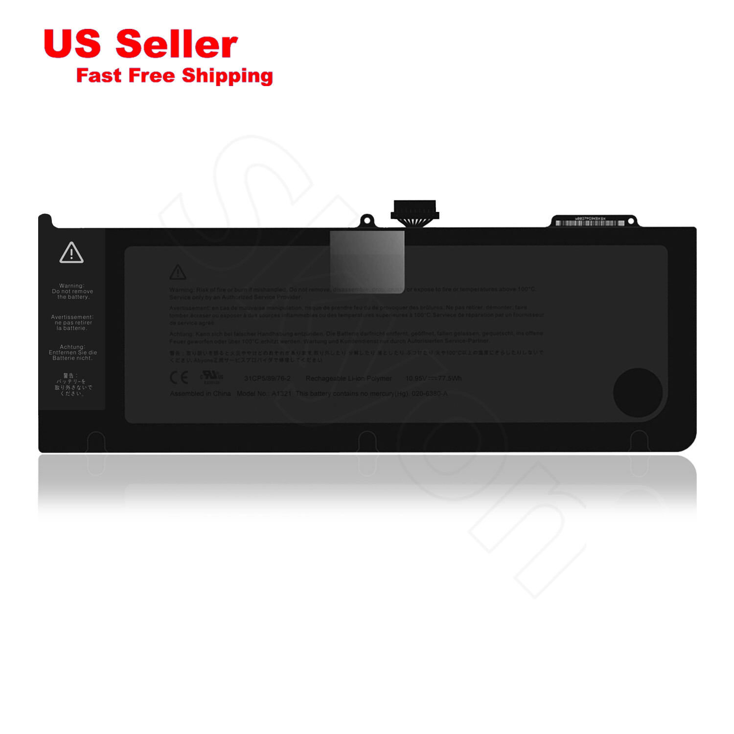 Mid 2010 MacBook Pro 15 A1286 MC373LL/A MC373*/A Apple Genuine Original Battery