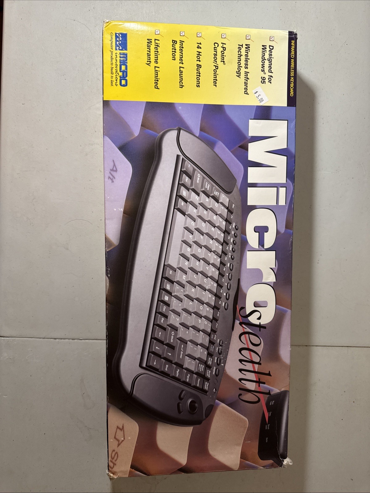 RARE Vintage Micro Innovations Keyboard KB99NT