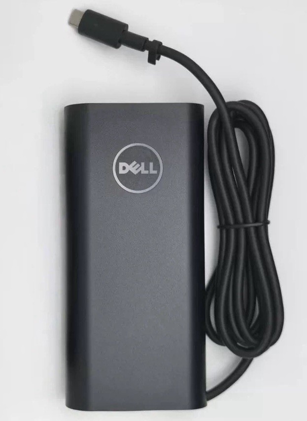 2pcs OEM Dell 130W USB-C AC Adapter 20V 6.5A Power Supply Charger NO Power Cable