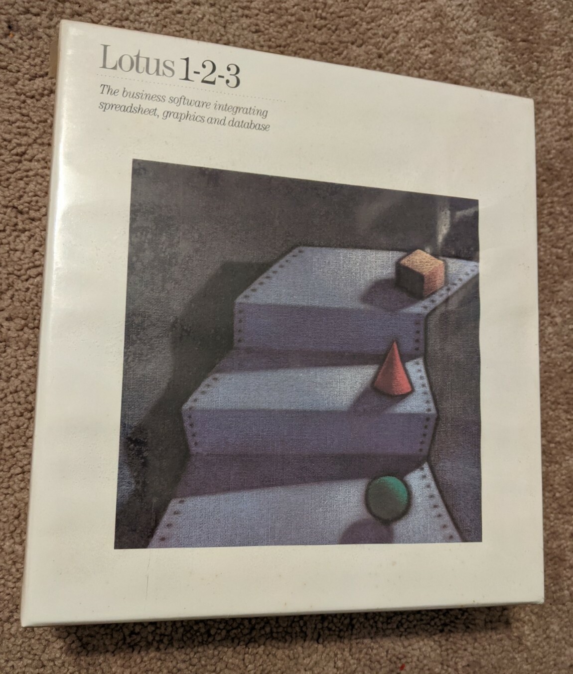 Vintage NOS 1986 Lotus 123 Version 2.01 3.5" Disk Software IBM Personal System 2