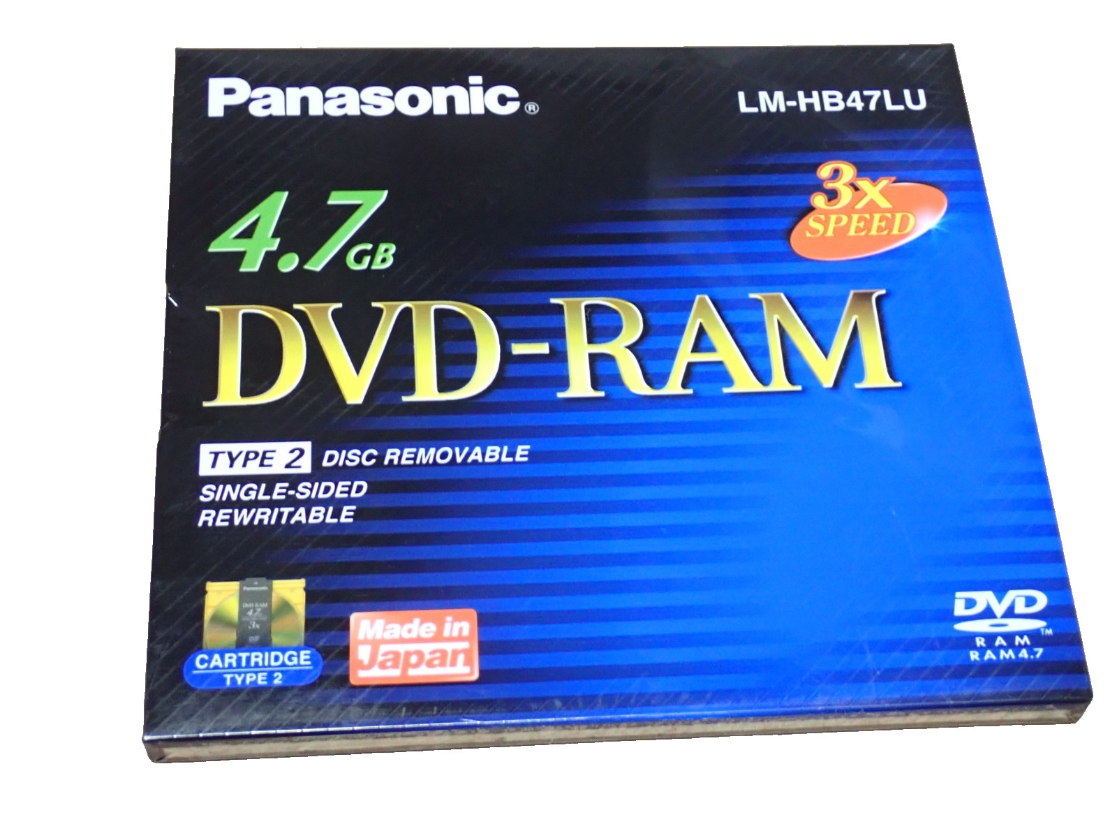 IBM 23R9923 DVD-RAM Storage Disk 4.7GB Capacity Single Sided Panasonic and NEC
