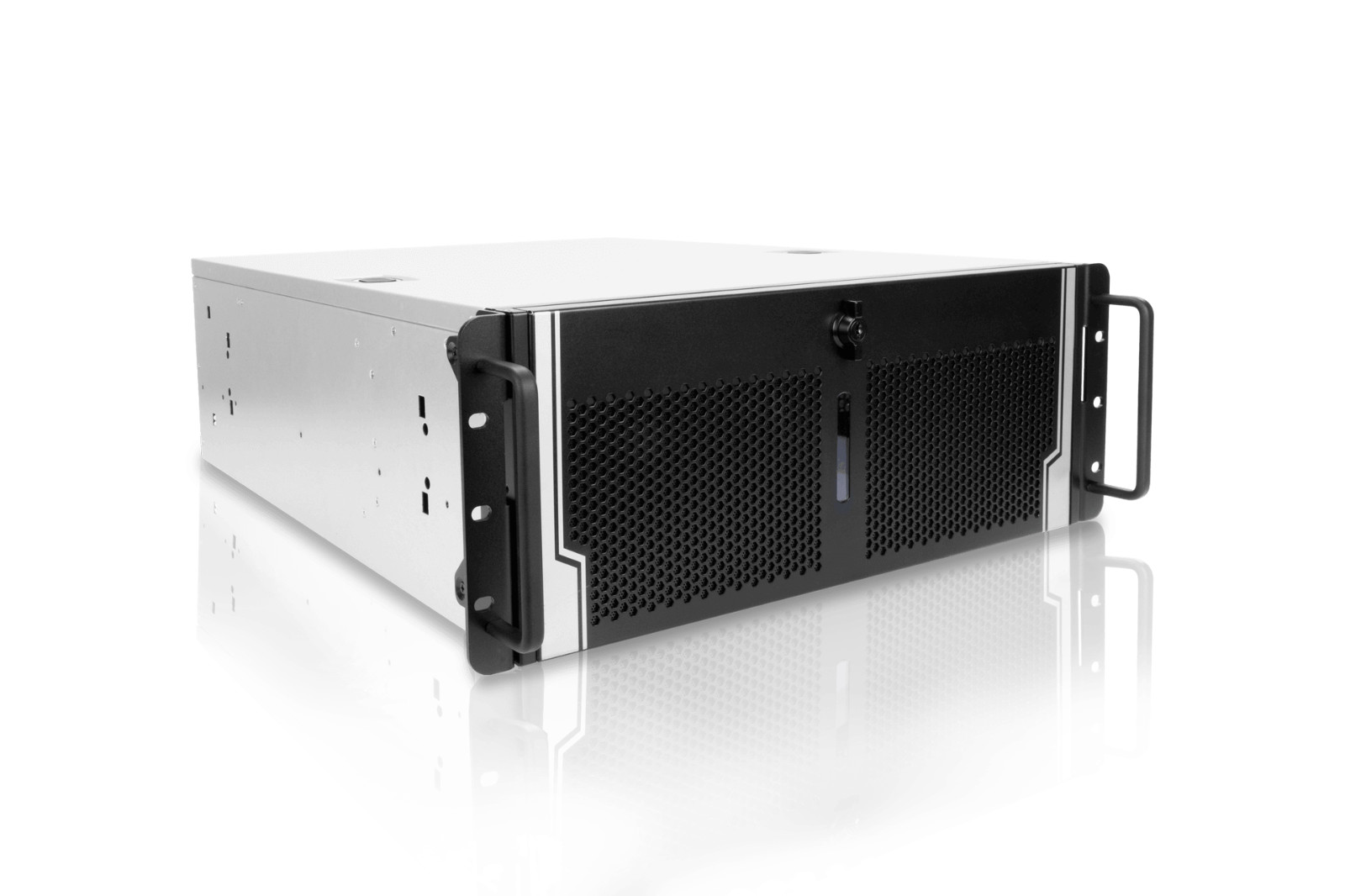 InWIN IW-R400-03N 4U Open-Bay Rackmount Chassis, 2.5" 3.5" ATX CEB EEB