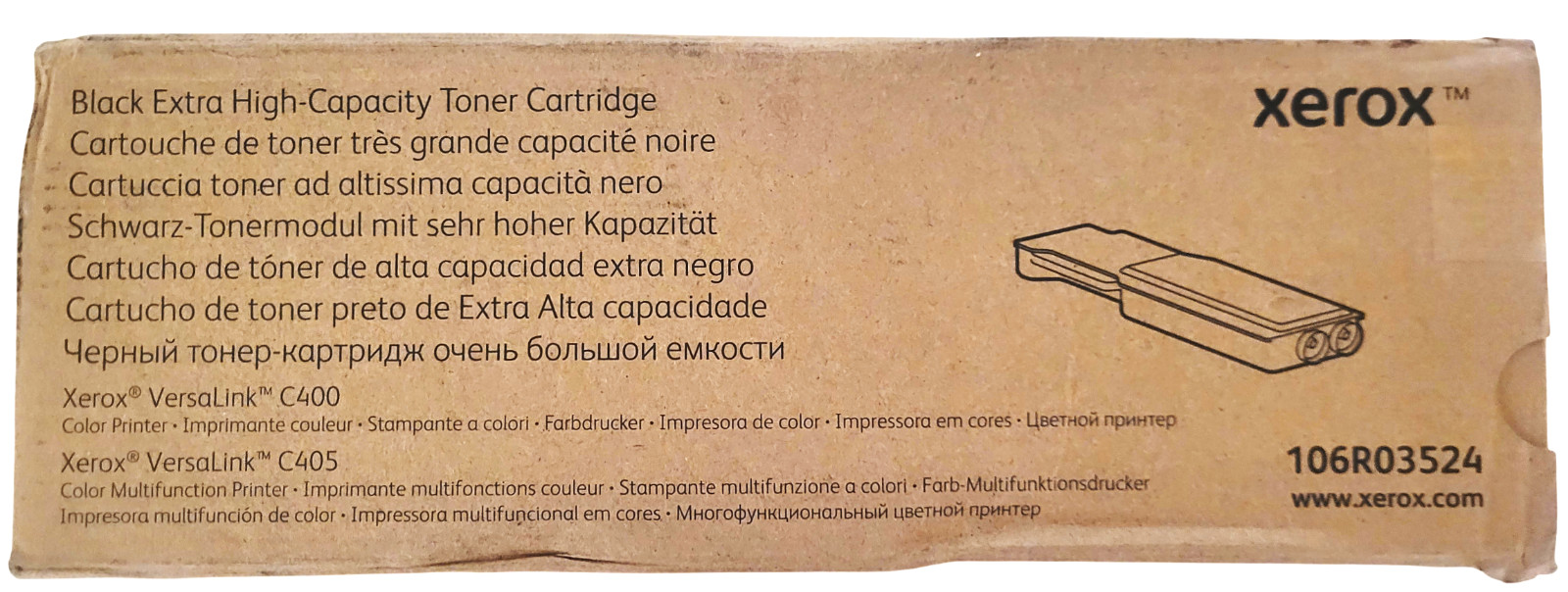 Xerox 106R03524 Black Extra High-Capacity Toner Cartridge