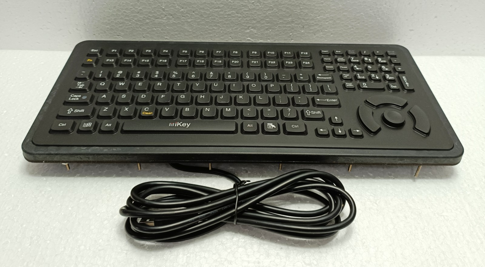 iKey PMU-5K-FSR-USB / DU-5K-FSR Rugged Keyboard Rev 1.1 with Trackball USB