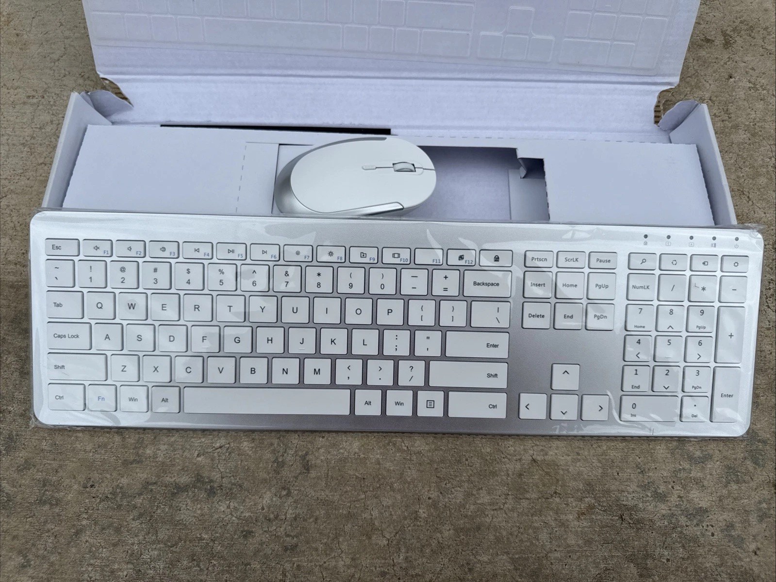 Seenda SK38-3 Wireless Keyboard, Mouse - ULTRA THIN (7)
