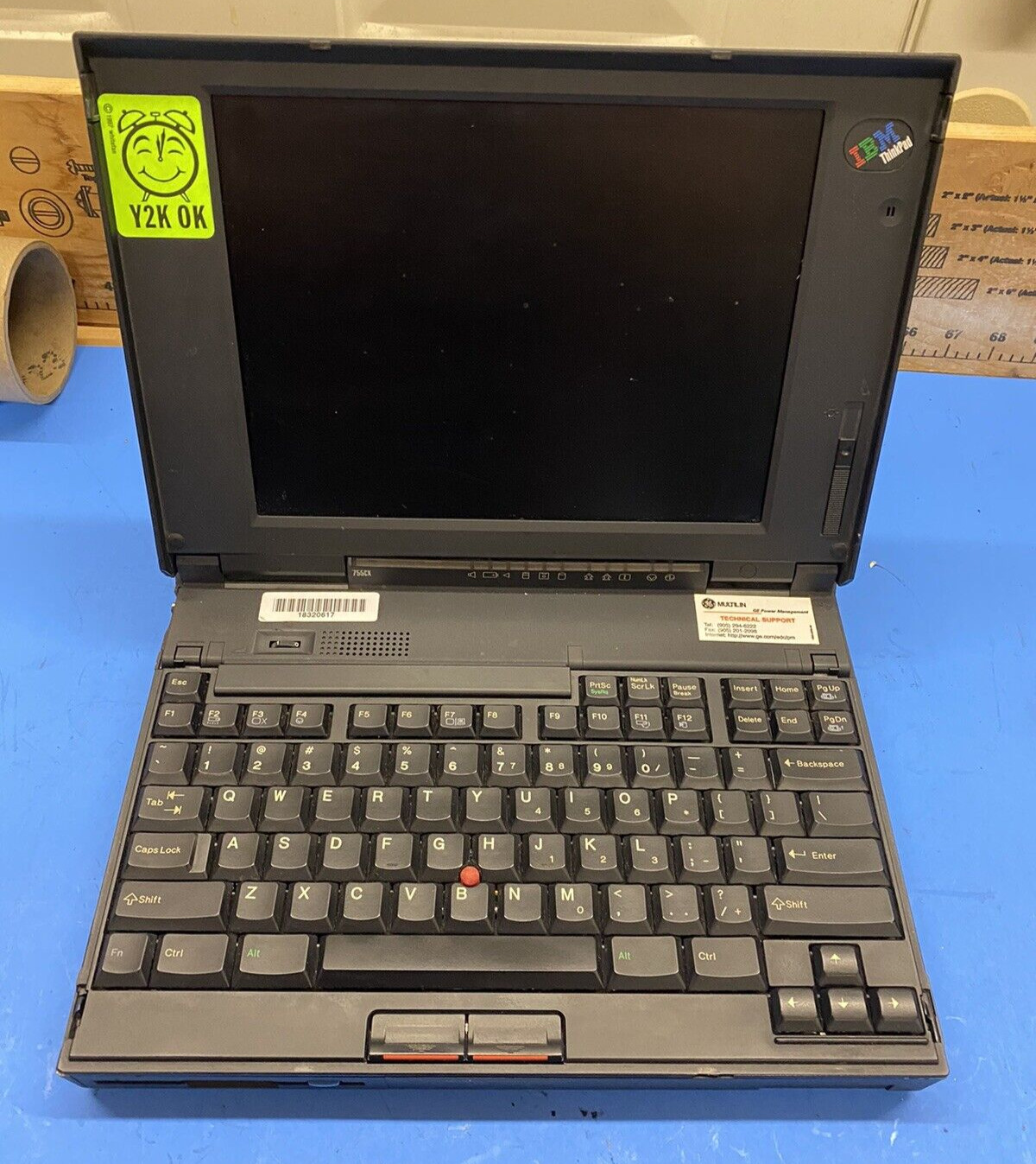 Vintage IBM ThinkPad 755CX Laptop AS IS UNTESTED
