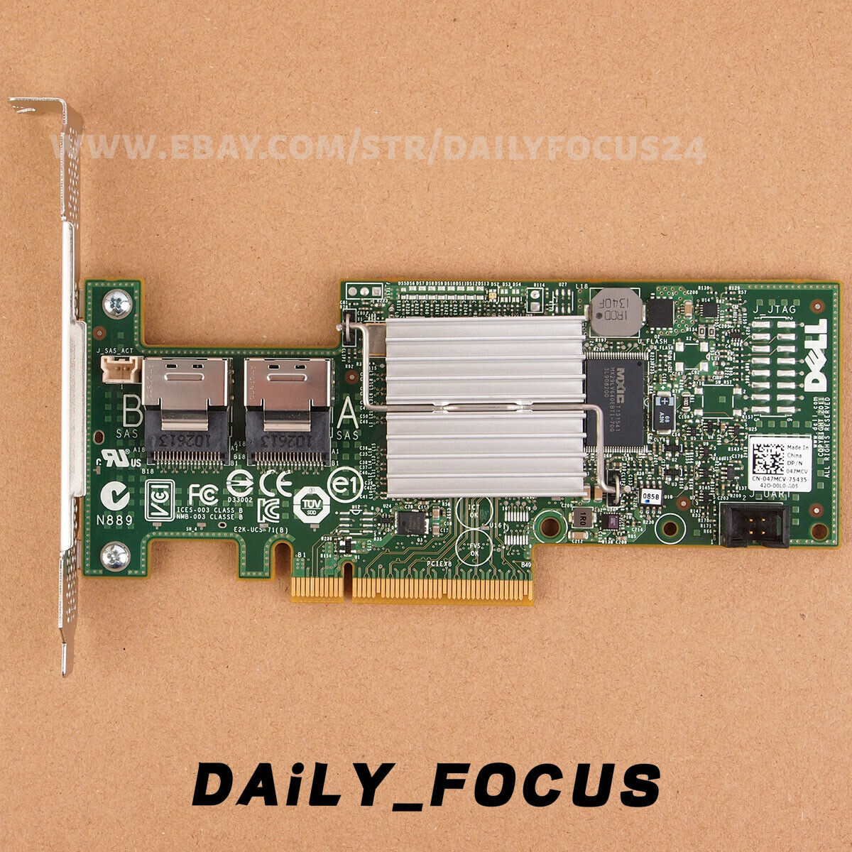Dell H200 6Gbps SAS HBA LSI 9210-8i P20 IT Mode ZFS FreeNAS unRAID
