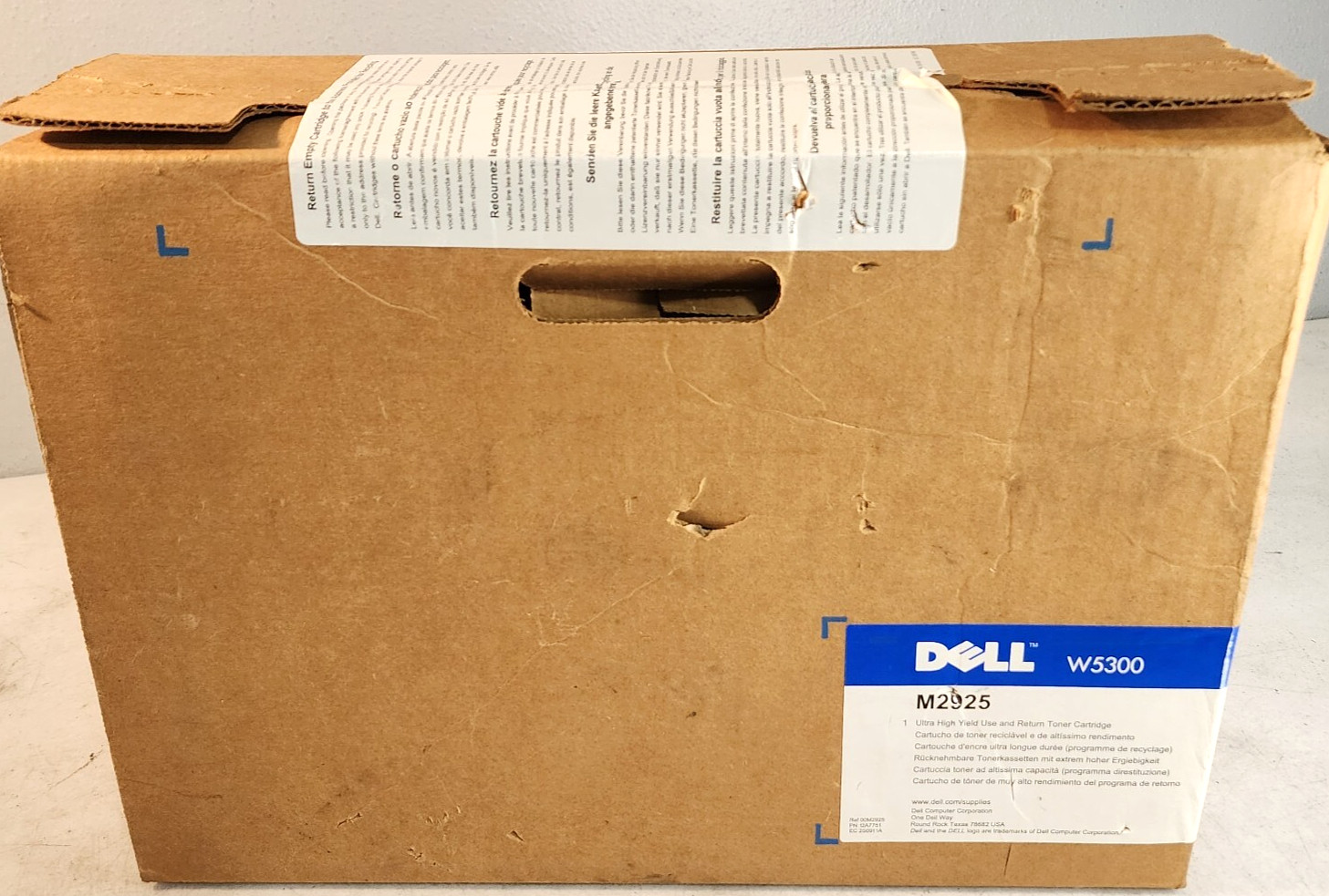 Dell M2925 Black Ultra High Yield Toner Cartridge W5300 Genuine New Sealed Box