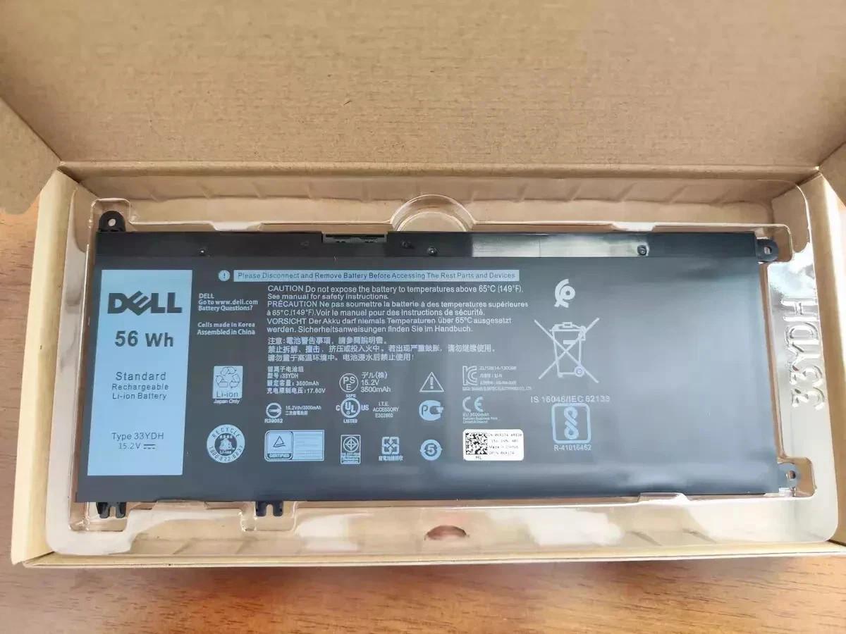 Genuine 56WH 33YDH Battery For Dell G3 15 3579 17 3779 G5 15 5587 G7 15 7588 NEW