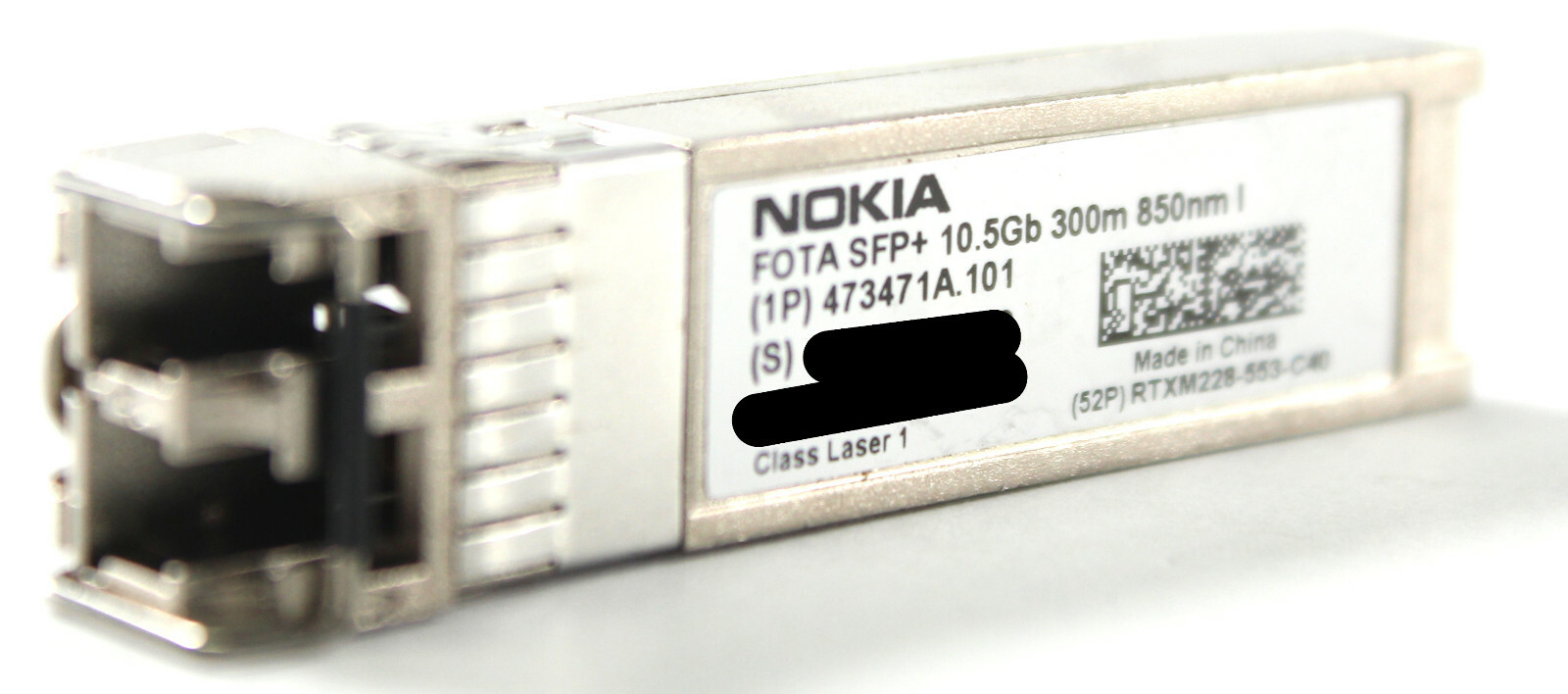 Lot of 10 NOKIA 473471A.101 FOTA SFP +10.5GB 300M 850nm Transceivers