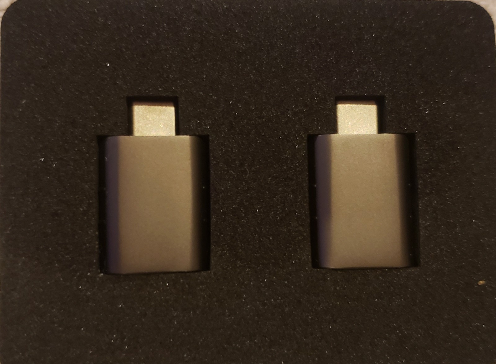 Syntech USB C to USB Adapter Pack of 2- Space Gray