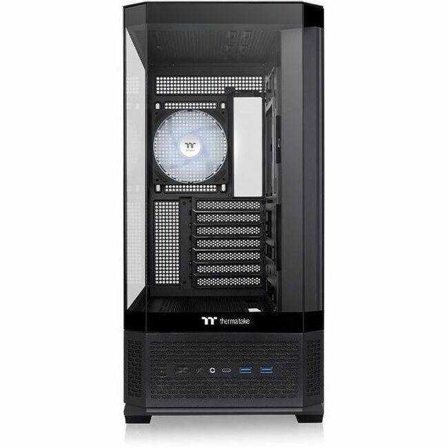 Thermaltake View 370 TG ARGB Mid Tower; 1x360mm & 1x120 ARGB PWM Fans Included;