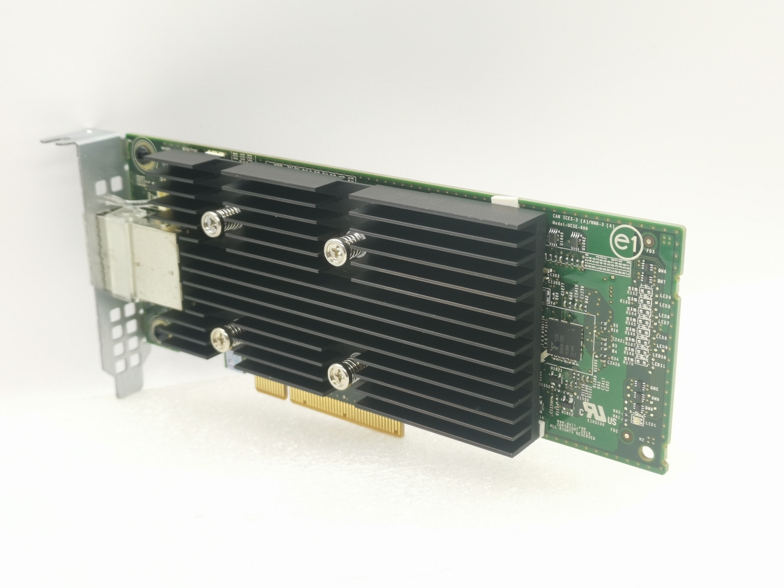 DELL T93GD 2PHG9 12GB HBA PCI-E X8 EXTERNAL HOST BUS ADAPTER CONTROLLER-