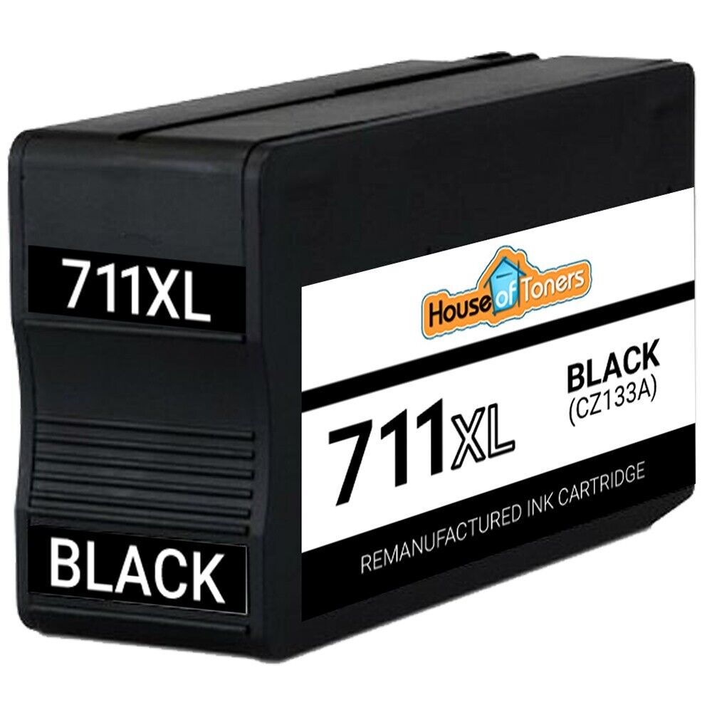 For HP711XL 711 Ink Cartridges fits HP DesignJet T525 24-in T525 36-in 