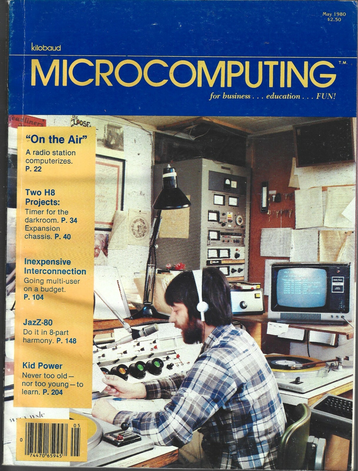KILOBAUD MICROCOMPUTING MAGAZINE #41 5/80 MAY 1980 (VG+)