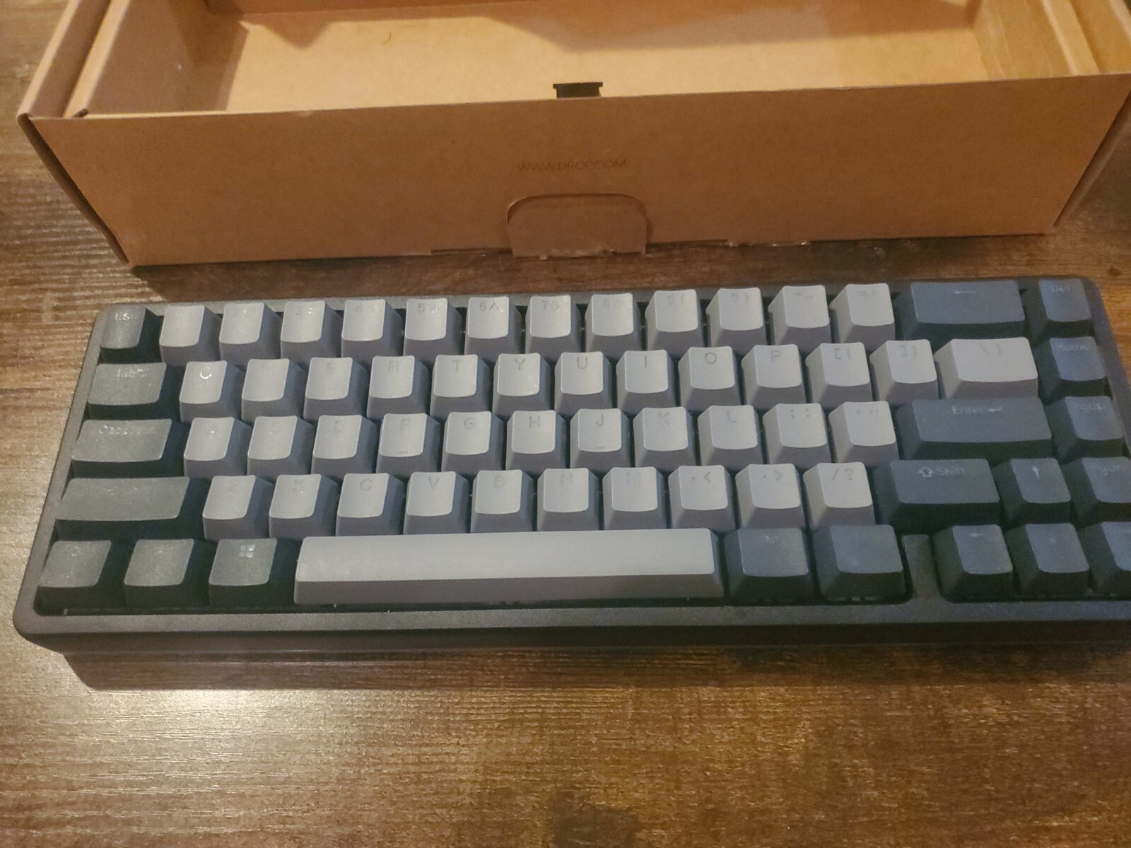NEW DROP ALT HP BROWN Switches Mechanical Gaming RGB 65% Keyboard 