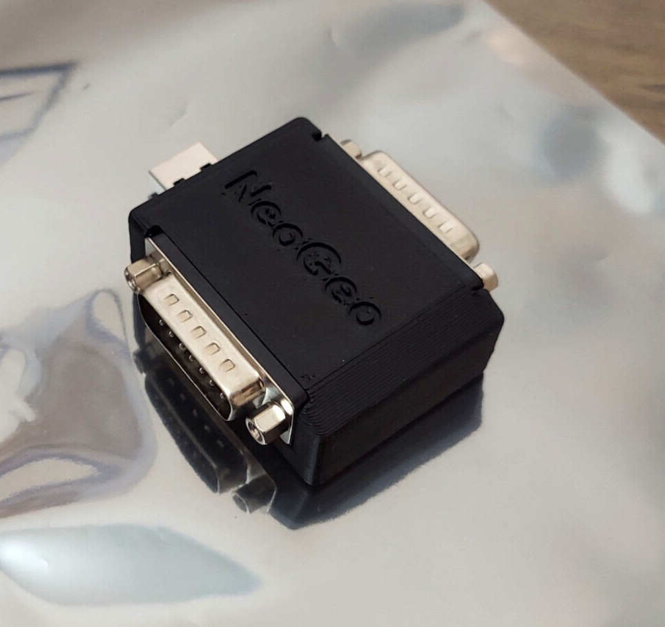 MiSTer FPGA SNAC NeoGeo & DB15 Arcade Stick Controller Adapter w/ Cable