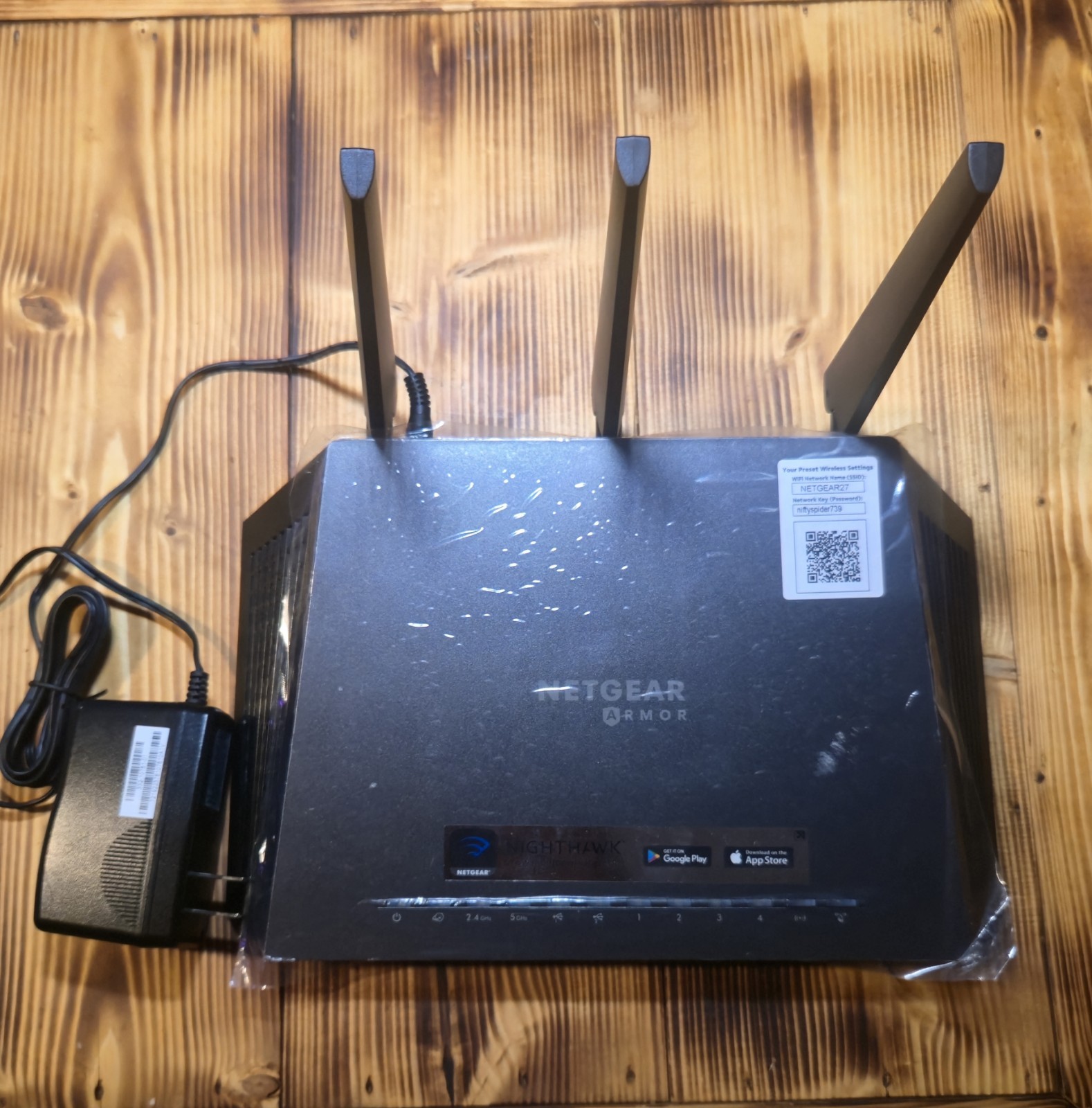 Netgear RS400 Nighthawk AC2300 Dual-Band Smart WiFi Router No Instructions