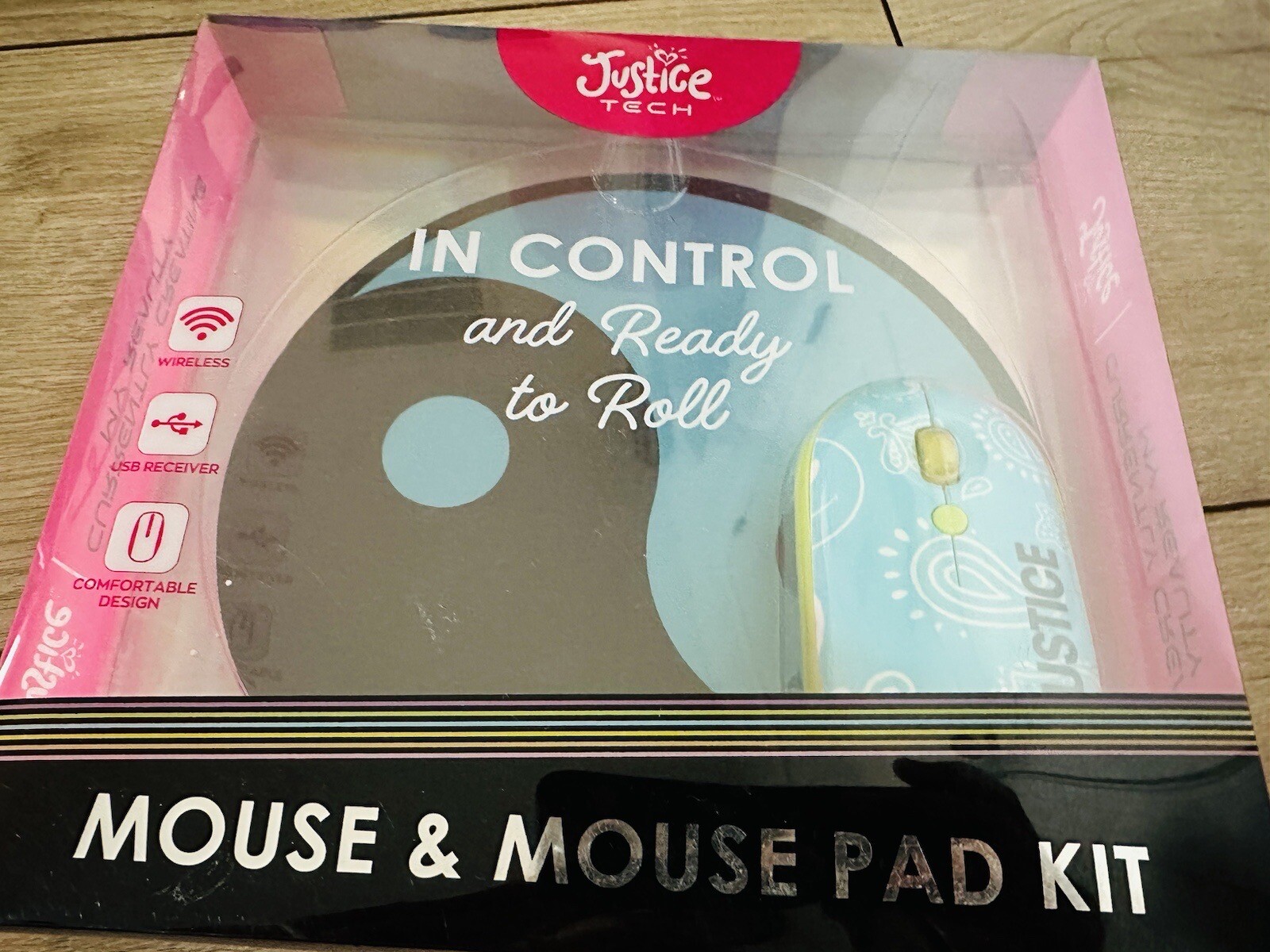 Mouse And Mouse Pad Kit Yin Yang