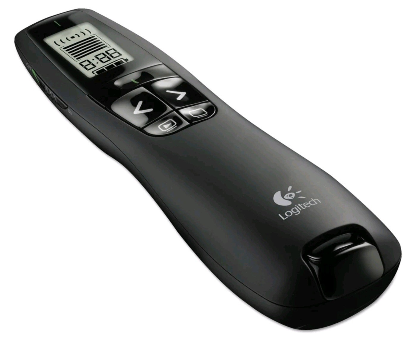 Logitech Wireless Presenter R800, PowerPoint Clicker One Size, Green Laser NEW