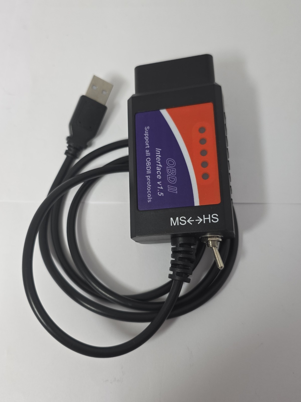 ELM327 USB Adapter OBD2 Scanner for Windows ELMconfig FoCCCus Diagnostic Scan. C