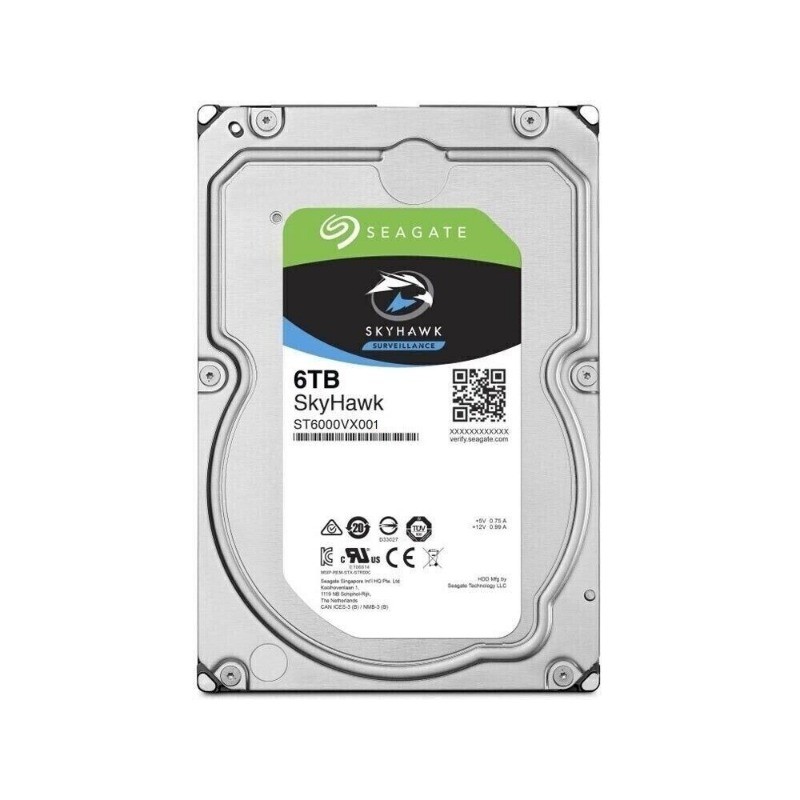 1PCS FIT FOR Seagate SkyHawk ST6000VX0023 6TB Hard Drive Internal SATA SATA/600