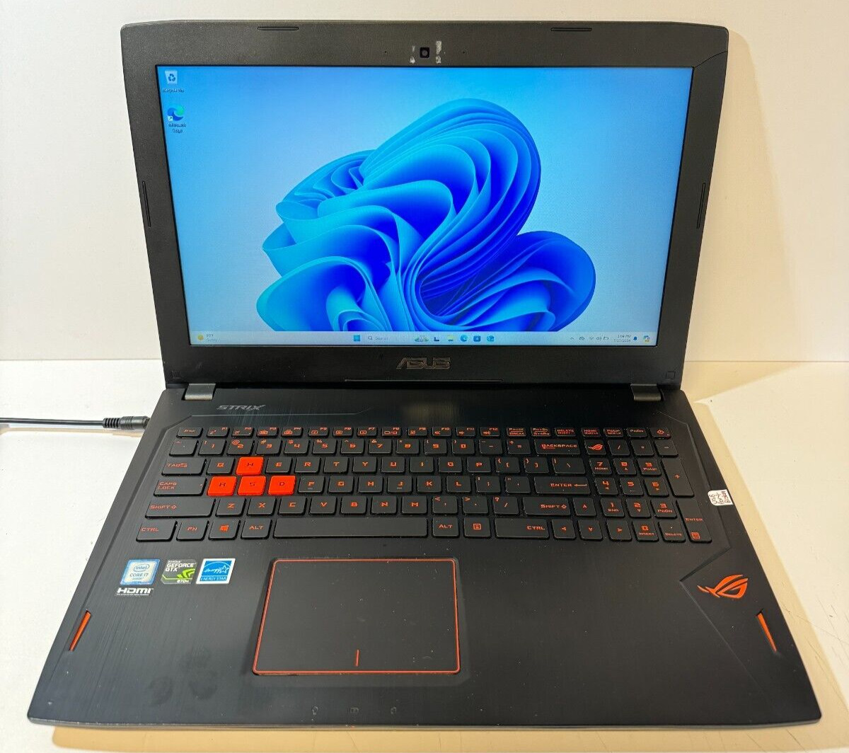 ASUS ROG Strix GL502VT-BSI7N27 Win 11 Gaming Laptop - For Parts - PLEASE READ