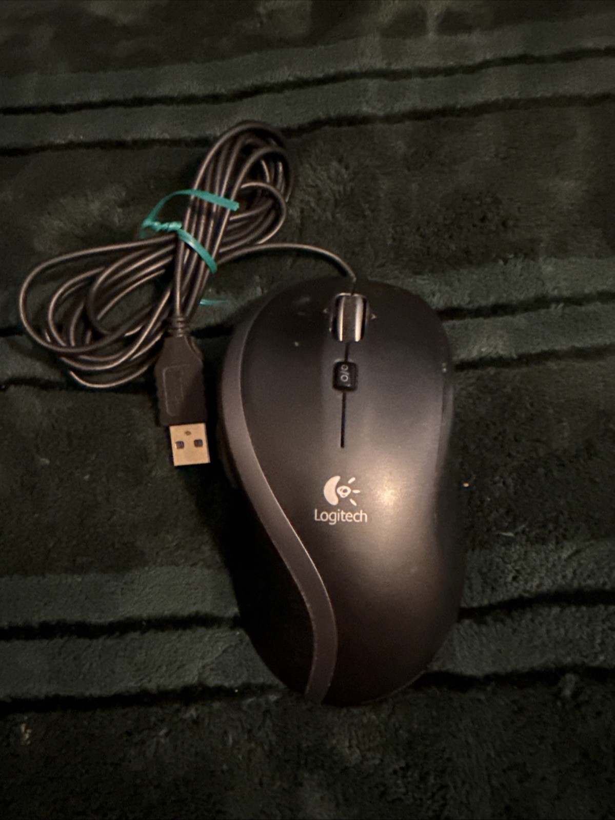 Logitech Performance Laser Mouse M-U0007 USB Wired Ergonomic Black