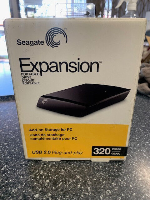 Seagate ST903204EXD101-RK 320GB Expansion USB 2.0 External Hard Drive New