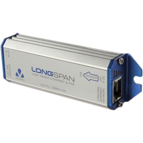 New Veractiy VLS-1P-C Longspan Long range Ethernet & POE Extender