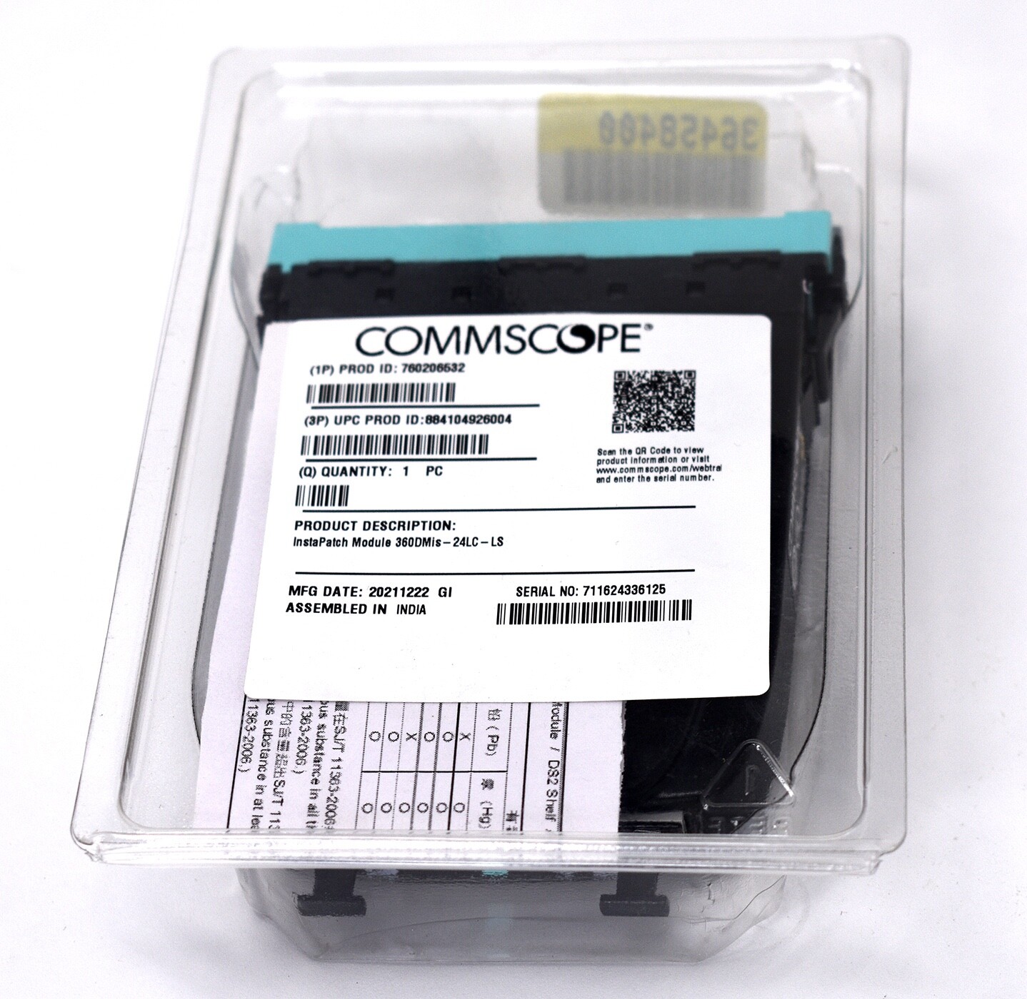 COMMSCOPE 360DMIS-24LC-LS Instapatch Module New