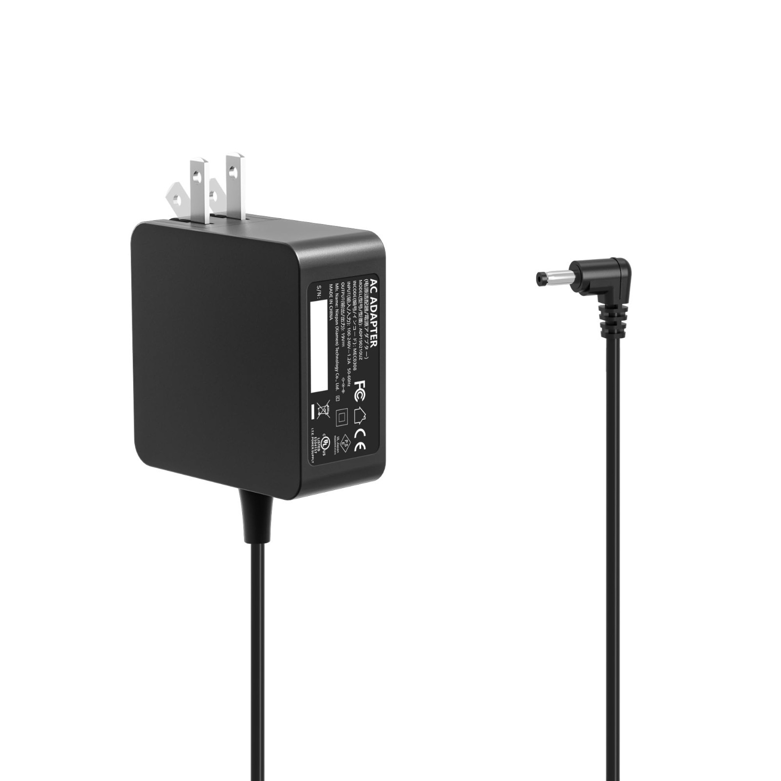 19V Laptop Charger Compatible with Gateway TYPE60-190-3150U & Models GWTN156, GW