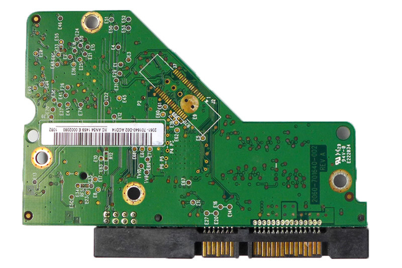 PCB WD7501AAES-75W7A0 2061-701640-D02 ACD14 750GB Western Digital