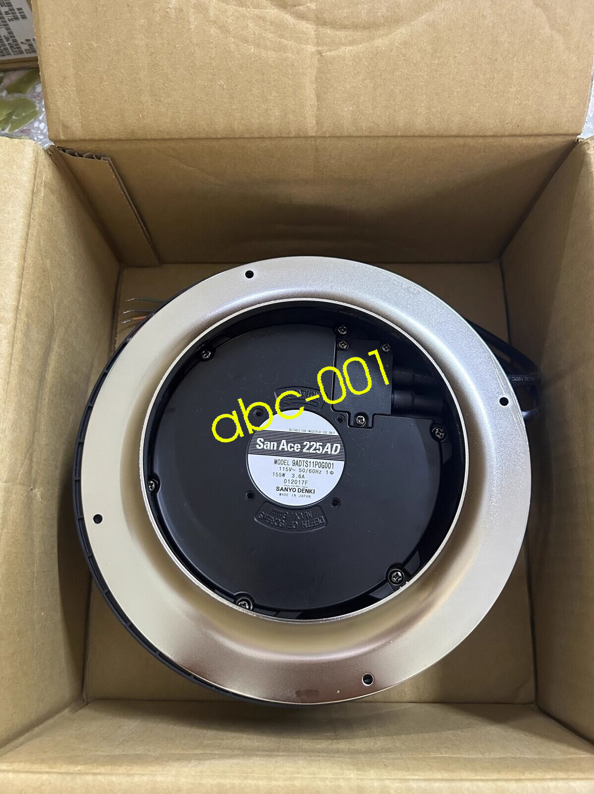 1pcs new SANYO DENKI 9ADTS11POG001 115V 3.6A 225 centrifugal fan