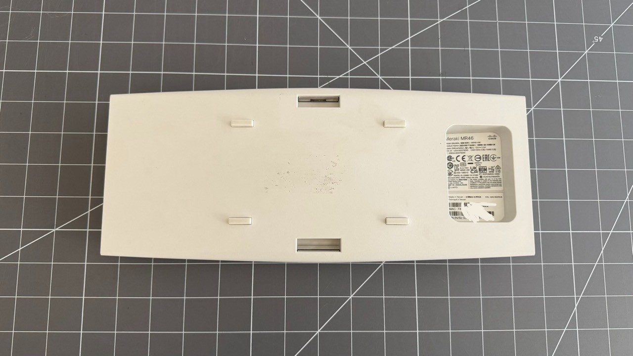 Cisco Meraki MR46 WiFi 6 Indoor Wireless Access Point - unclaimed, used.