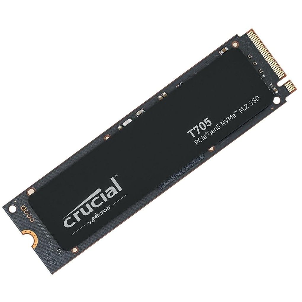 Crucial T705 2TB PCIe Gen5 x4 NVMe 14,500MB/s TLC M.2 2280 SSD (CT200T705SSD3)