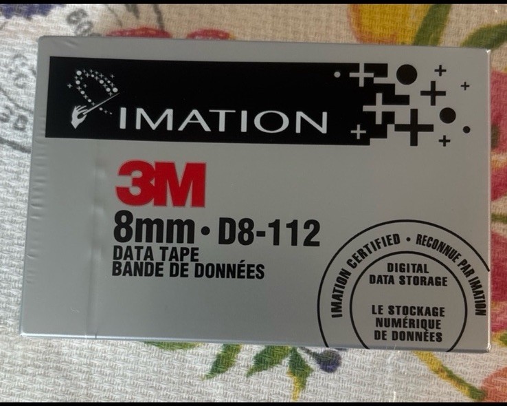 Imation D8-112 Data Recording Digital Cassette Tape 8MM