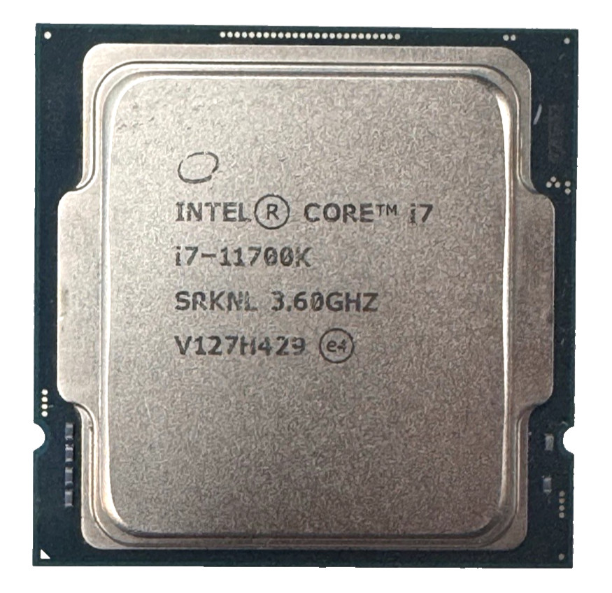 Intel Core i7-11700K SRKNL 8-Core CPU Processor, 3.60GHz, 16M Cache, LGA1200