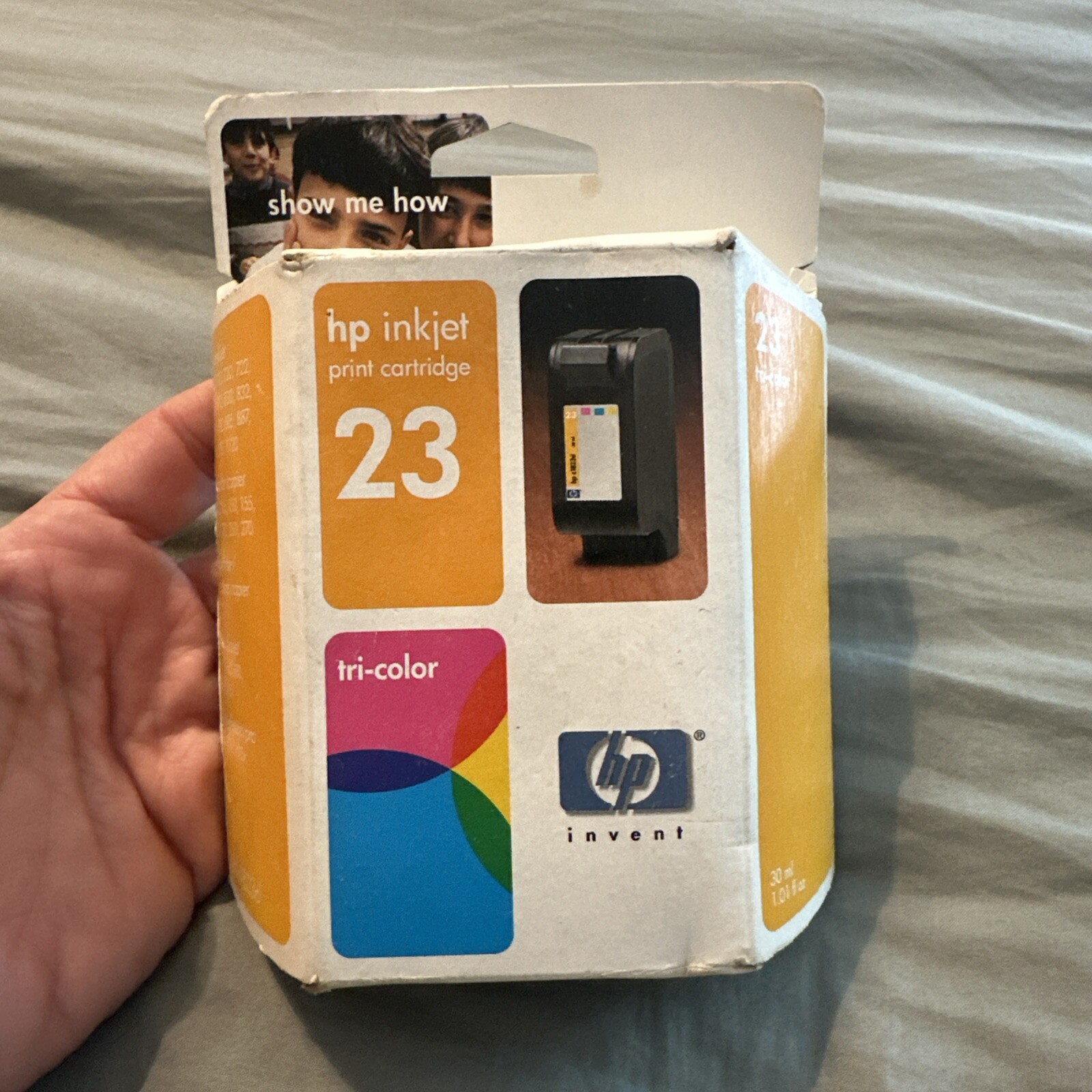 Genuine HP  23  Tri-Color Ink Cartridge C1823D EXPIRED