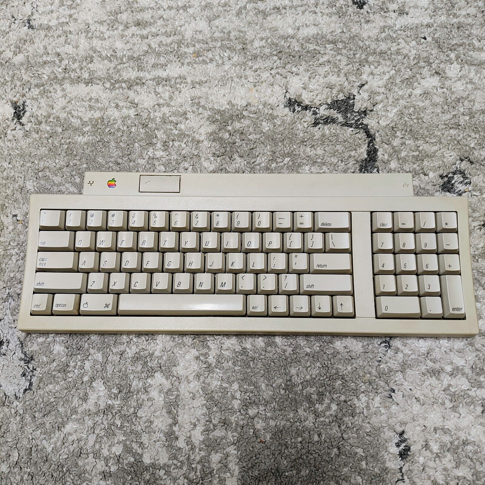 Vintage 1990 Apple Keyboard II M0487 Keyboard Only