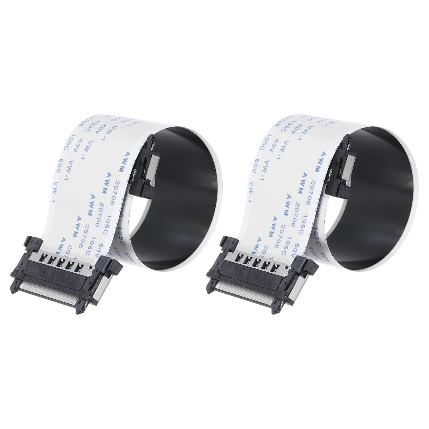 2PCS 41 Pin FFC FPC Cable 0.5mm Pitch 200mm for High-Density LCD Applications